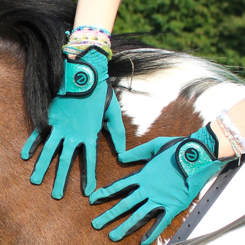eGlove - eQUEST GripPro X-LITE Horse Riding Gloves - Lightweight,