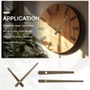 sourcing map 5 Set Wooden Clock Hands Only,Walnut Wood Clock