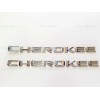 Jeep NEW 2PCS Kits Chrome GRAND CHEROKEE 3D Letters Emblems