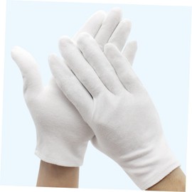 FOMIYES 12 Pair Lightweight Cotton Gloves Wear Resistant Protective Work Gloves for Industrial Labor Gardening Cleaning and Auction Use for Hand Protection and Comfort