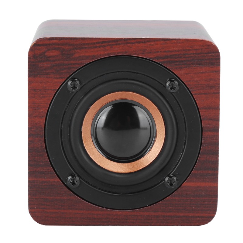 Bluetooth Mini Speaker Portable Wood Wireless Loudspeaker Sound System 3W