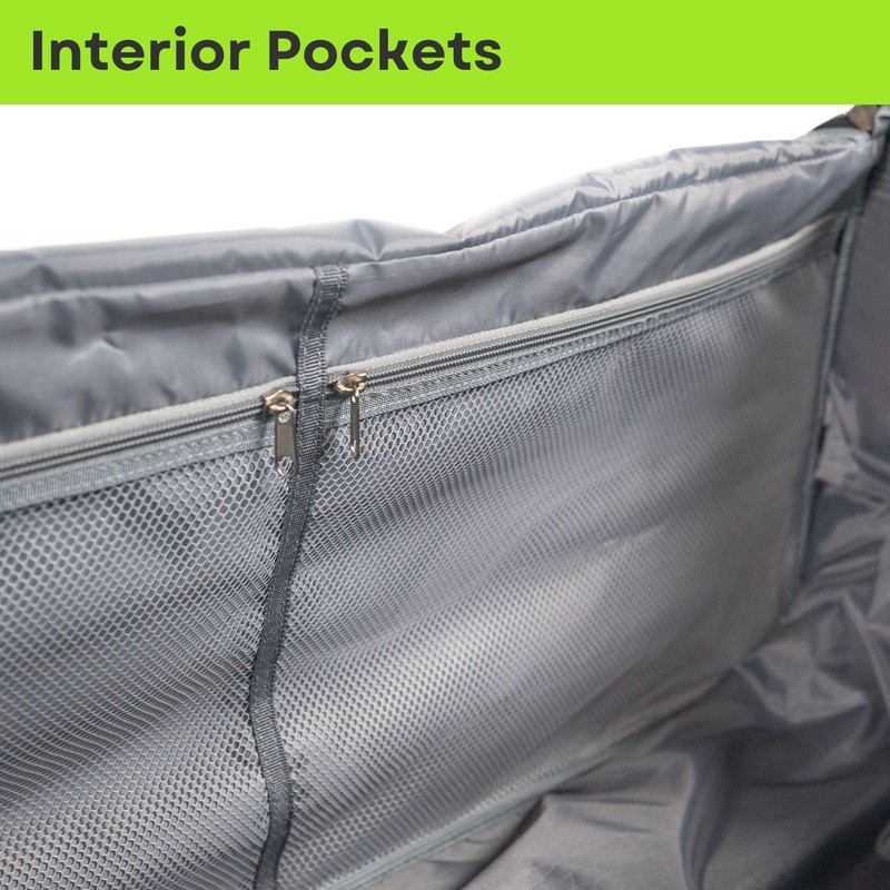 Ecogear Dance Bag with Garment Rack, 28 Inch Rolling Duffel