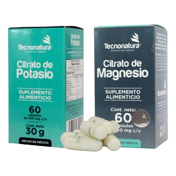 Citrato De Magnesio + Citrato De Potasio Dúo Dinámico Sabor