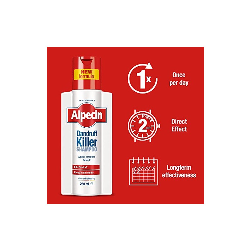 Alpecin Dandruff Killer Shampoo 250ml by Alpecin Dandruff Killer shampoo