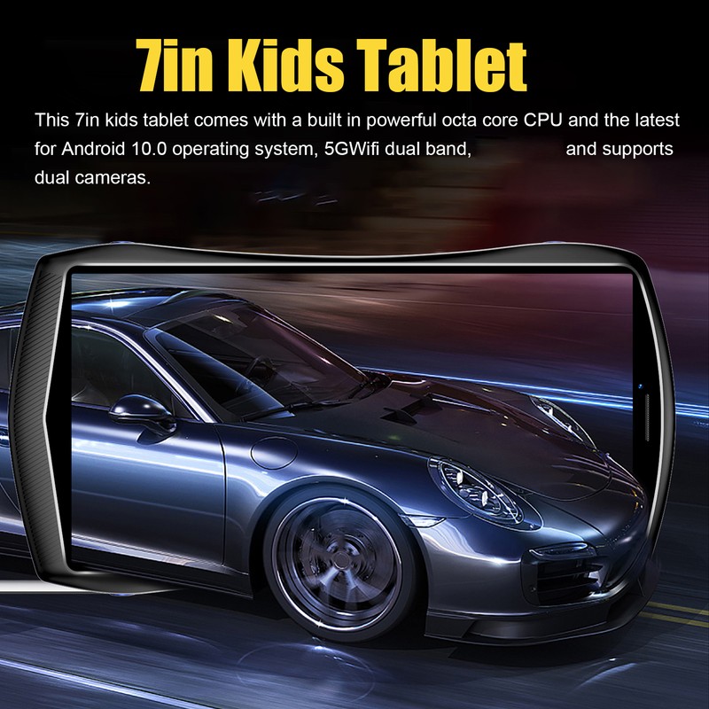 Kids Tablet 7in Car Theme 2G 32G Memory 3G Call