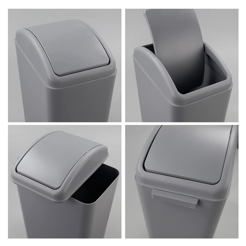 Cand 1 Pack 4 Gallon Kitchen Garbage Can, 16 L