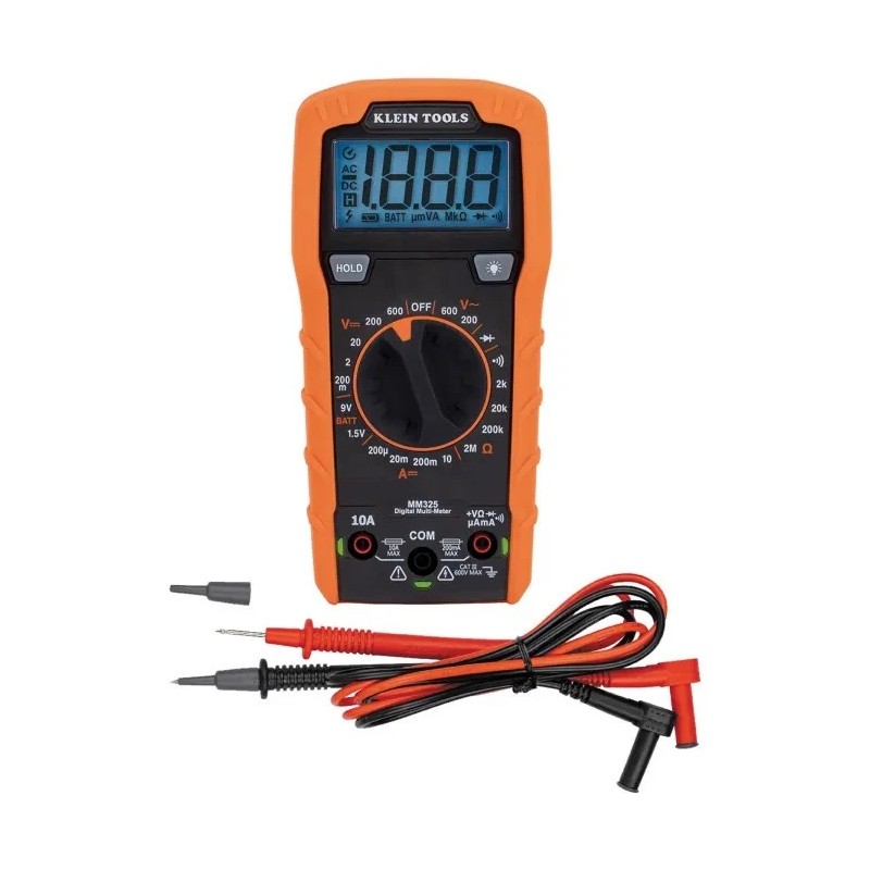Klein 600V Digital Multimeter ManualRanging MM325;