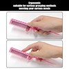 3 Pieces Of Plastic Comb, Hair Salon Tool, Styling Comb,
