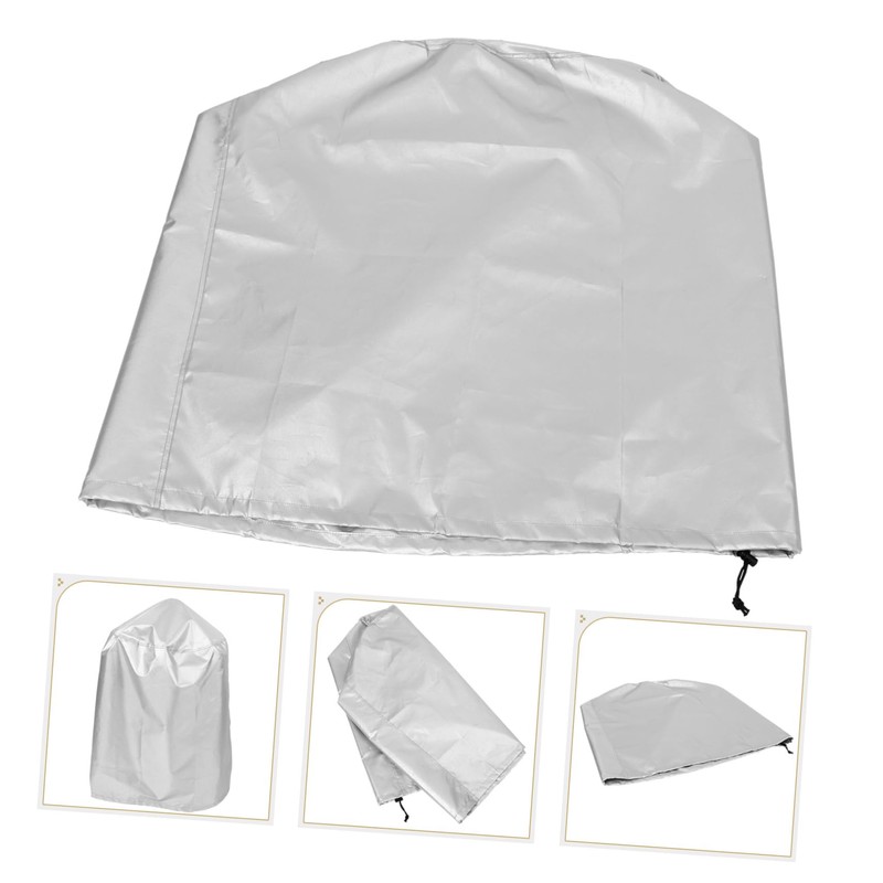 IWOWHERO Polyester Barbecue Grill Cover for Outdoor Use and Easy