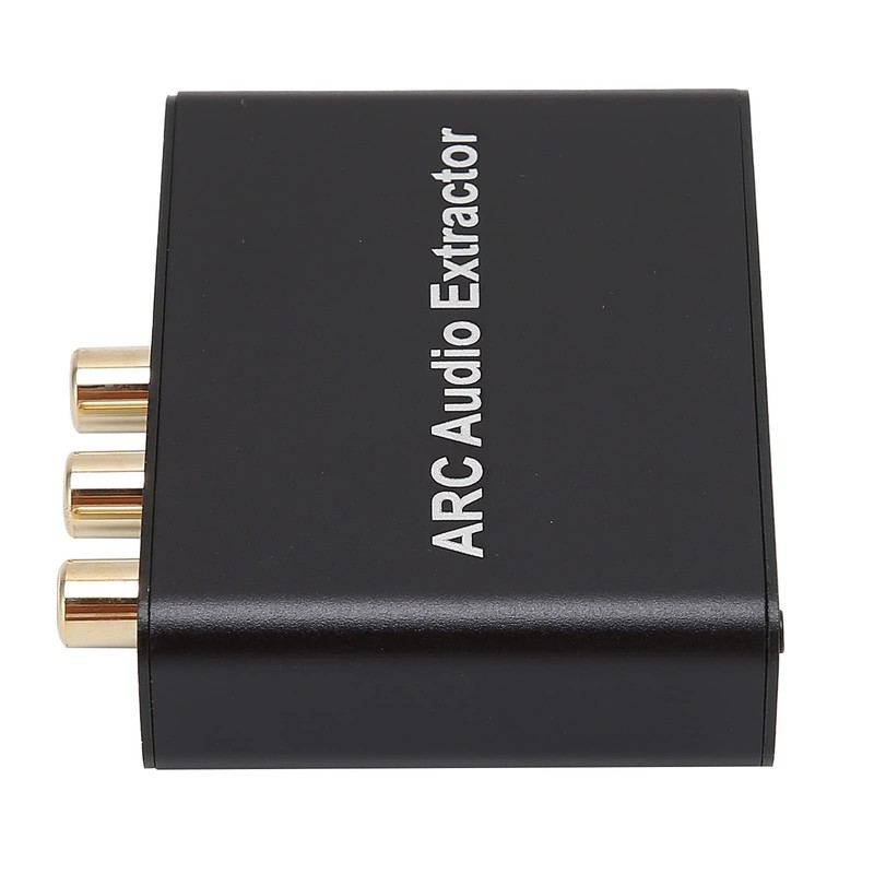 ARC Extractor, 3.5mm Interface Adapter, to Analog Stereo, Portable ARC