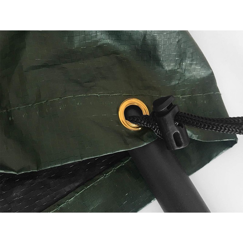 Bosmere P546 Protector Plus, Tall Square Heater Green/Black Reversible Cover