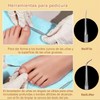 Kit de Manicura Profesional 12 Piezas, Kit de Uñas con