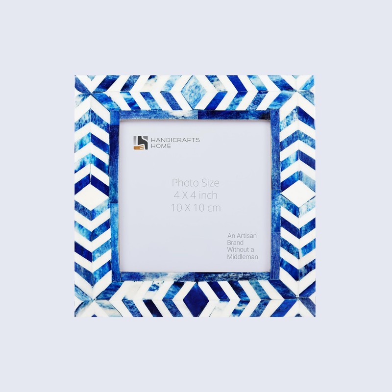 HANDICRAFTS HOME 4x4 Photo Picture Frames, Art Wall Hanging Décor