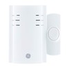 GE Wireless Doorbell Kit,Plug-In Receiver,1 Push Buttons Door Bell,8 Melodies