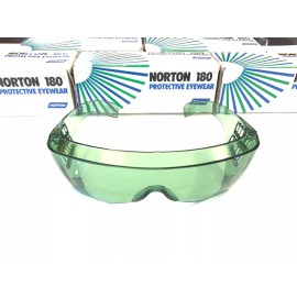 Norton NEW Green Safety Glasses Polycarbonate Protective Eyewear USA Made 18080