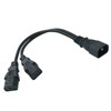UPS Server C14 to 2 x C13 Y Splitter Adapter