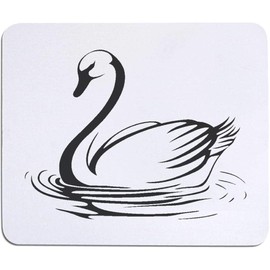 Azeeda 'Einfacher Schwan' Maus Matte/Schreibtisch Pad (MO00035357)