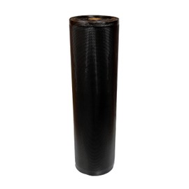 MJ Commercial-Grade Vacuum Sealer Roll for Food Storage, Sous Vide | 50-Foot Roll (15" x 50' 5 Mil, Black and Clear)