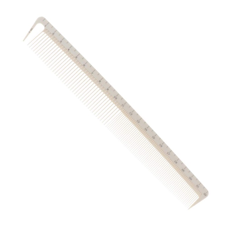zalati Hair Comb with Ruler Scale Measurements 2-in-1 Comb for