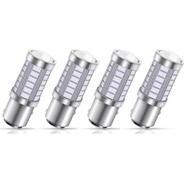 Biqing 4 pcs g18 led s25 led single 1157 red s25 led turn signal 150 degrees 33 led high brightness particles s25 double bulb led high flu prevention