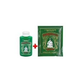 Roberts: BorotalcoÂ® Talc Powder - 100 gr (3.5 Oz) + bag of refill 100 gr (3.5 Oz) [ Italian Import ]