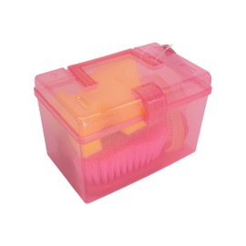 PFIFF Petit Glitter 103116 Cleaning Box with Contents Pink