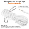 Wire Center Flag Pole Rope 5/16 Inch 65 Feet with