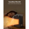 1500W Small Space Heater for Indoor Use, PTC Ceramic Space