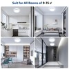 EASY EAGLE LED Ceiling Light, Flat, Round Ceiling Light, 6500
