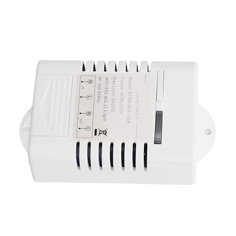 Interruptor Inteligente WIFI, Interruptor Remoto en Tiempo Real, Voltaje Amplio,