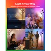 SIBRILLE RGBCW Floor Lamp, 36W Bright Color Changing Lamp, Modern