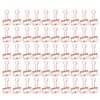 50Pcs Hollow Binder Clips Metal Paper Binder Clips for Documents