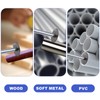 Inside Pipe Cutter for PVC Pipe（5Pcs Saw Blades）, Fit 3/8"