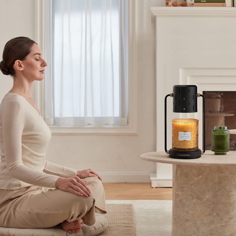 LA JOLIE MUSE Candle Warmer Lamp with Warming Dish, Candle