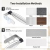 Fixwal Paper Towel Holder Under Cabinet, Single Hand Operable Wall
