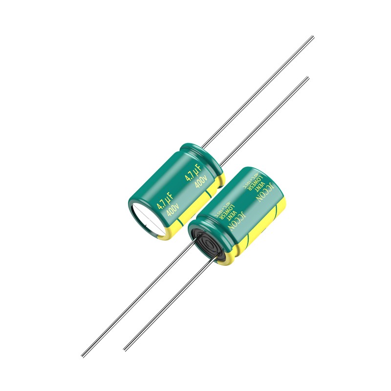 JCCON 10-Pack 400V 4.7uF Premium Quality Low ESR Electrolytic Capacitors