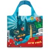 LOQI Urban New York Reusable Shopping Bag, Multicolored