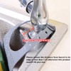 Kinteshun Kitchen Sink Caddy Sponge Holder Hang Basket for Scrubber