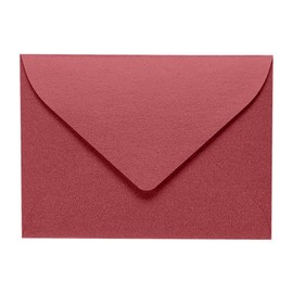 LUXPaper #17 Mini Envelopes - Small Envelopes for Gift Cards, Notes, Place Cards, Folded Notecards - 80lb Mars Metallic, Size: 2 11/16 x 3 11/16, 50 Pack - LEVC-M210-50