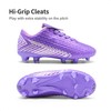 DREAM PAIRS Boys Girls Outdoor Soccer Cleats Football Shoes for