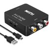 FANTIA RCA to HDMI, AV to HDMI Converter, 1080P 4k