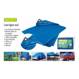 Lion Tools Lona Ligera Azul 4x5 Mts