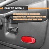Front Door Panel Reflector Light Cover Compatible with 2002-2008 Dodge