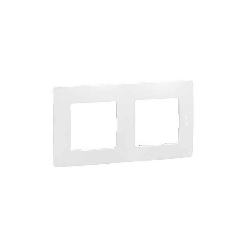 Legrand – 665002 Frame 2 Elements White Niloe Ref. 6560810102