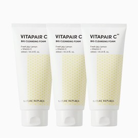 Nature Republic Tight Foam Nature Republic Vita Fair C Big Foam Cleansing 300ml, 3 pieces / 쫀쫀 거품 네이처리퍼블릭 비타페어C 빅폼클렌징 300ml, 3개