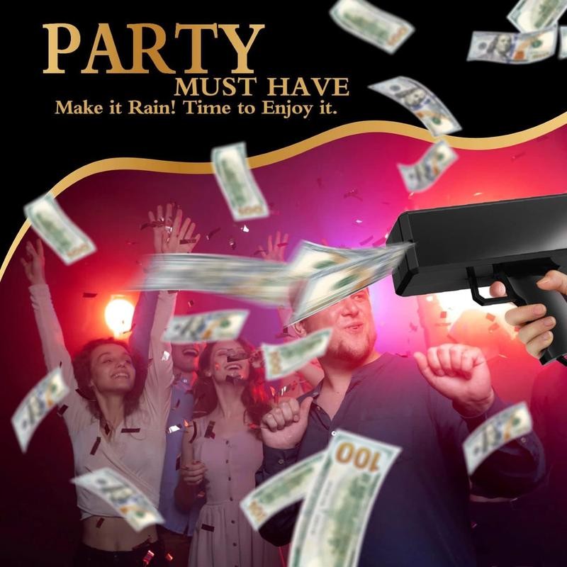 🤩TikTok -  Make it Rain Money Gun!💸 Party Essential!🎉 Toy