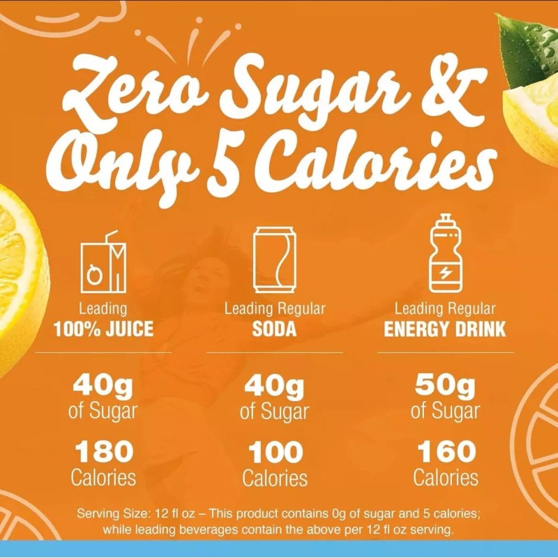 Kraft Heinz Crystal Light Powdered Drink Mix, Sweet Tea, 24