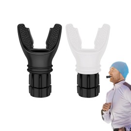 Pack of 2 lung trainers, breathing trainers, endurance training, lung trainer, lung exercise device, with adjustable resistance, improves strength endurance, reduces shortness of breath