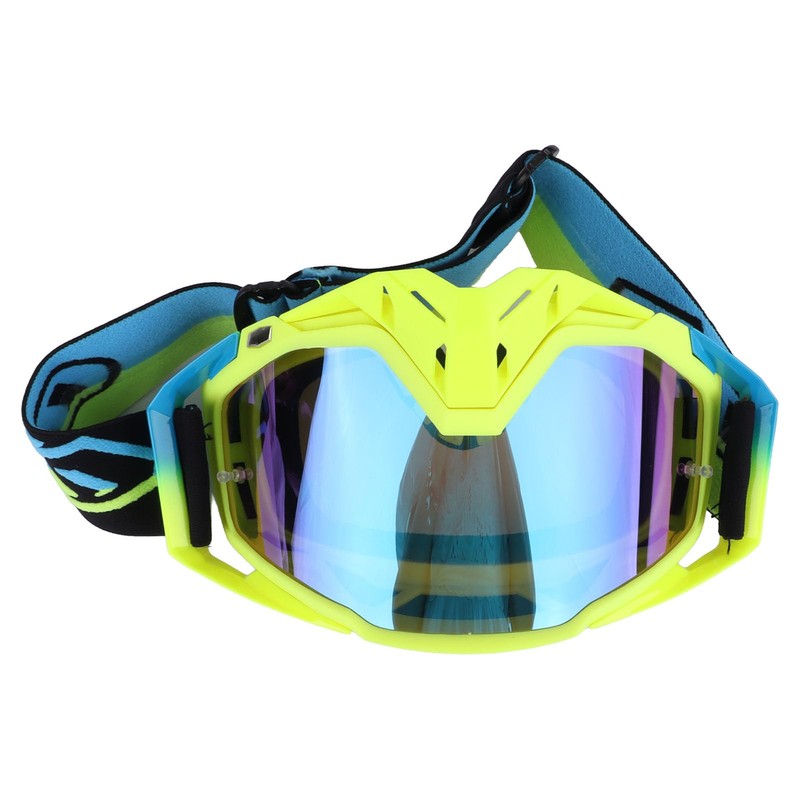 Alomejor Professional Adult Motocross Goggles Multi Use Soft Sponge Support