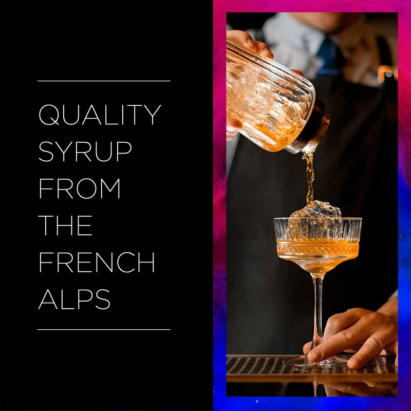 1883 Lavender Syrup for Drinks, Made in France, 1 Liter